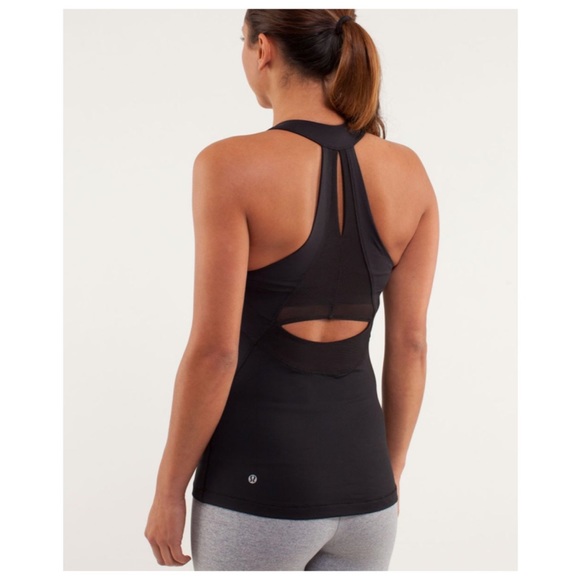 lululemon athletica Tops - Lululemon Run: Make It Count Black Tank - 4